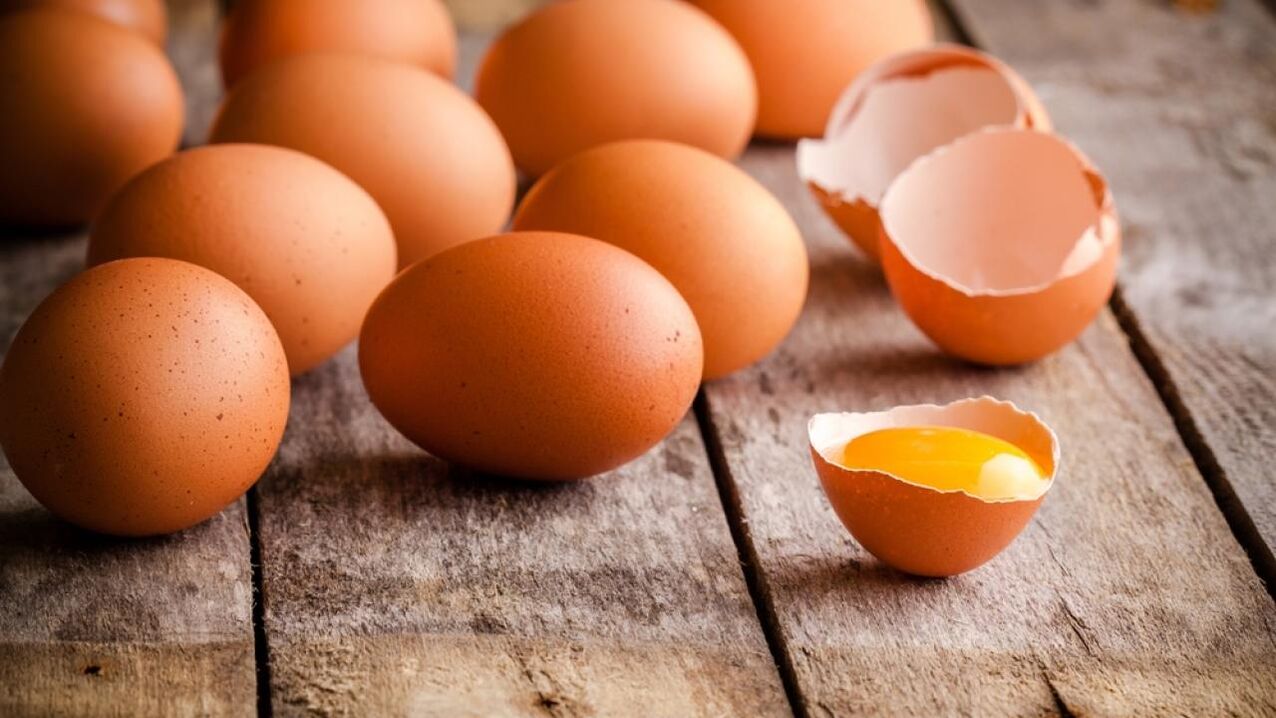 Nutrición adecuada de los huevos. 